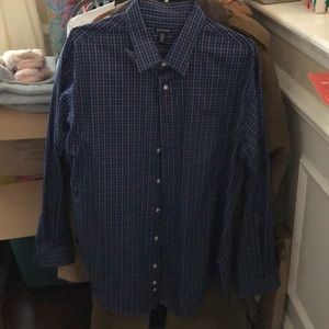 Mans shirt  18 -18 1/2" neck  36" sleeve.